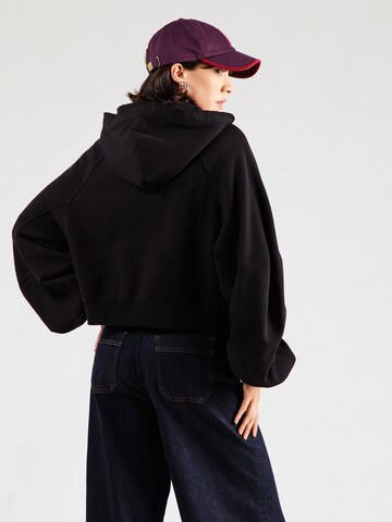 WEEKDAY - Sudadera con cremallera 'Freya' en negro