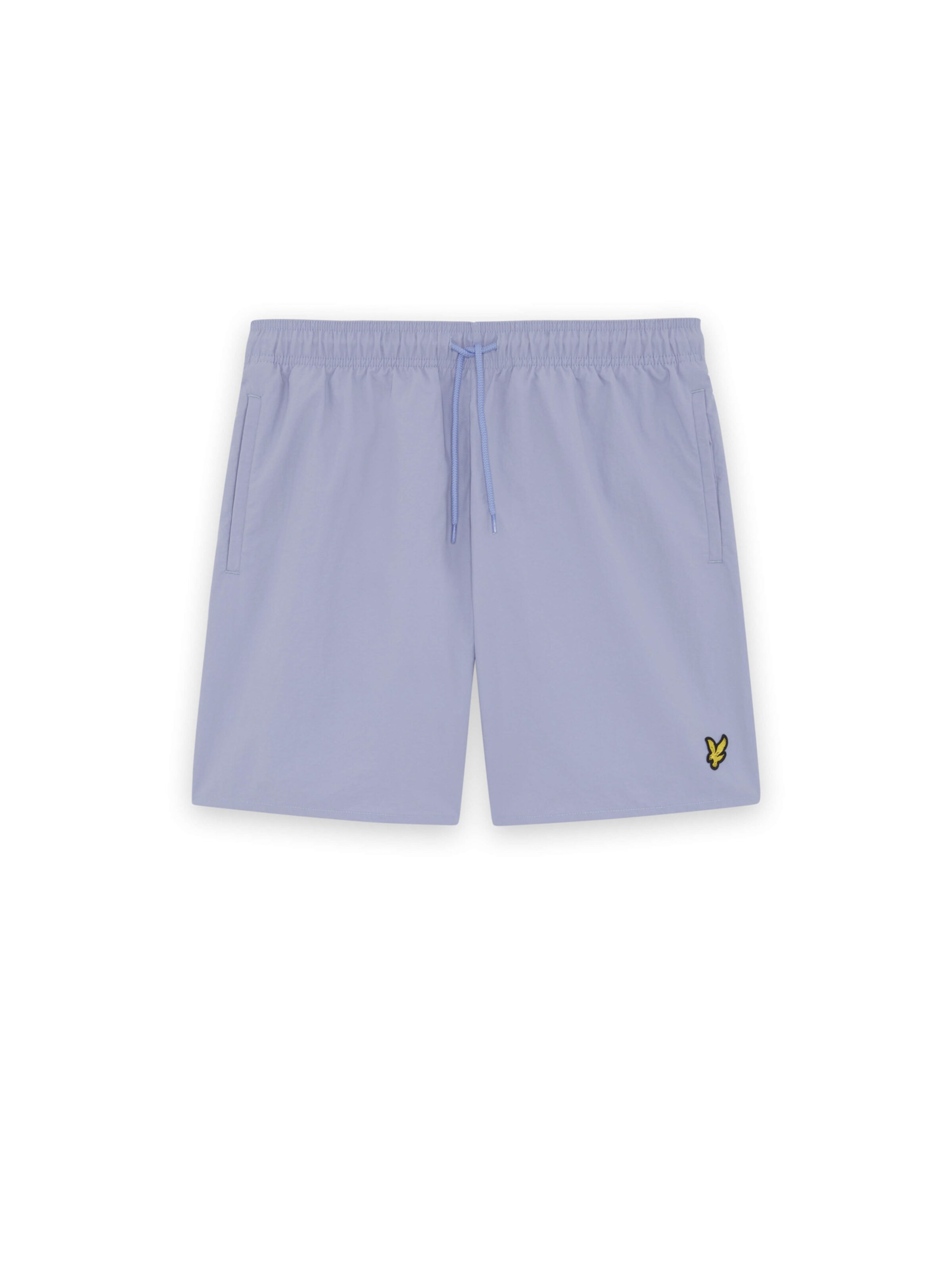 Lyle & Scott Loosefit Badeshorts in Blau: Vorderseite