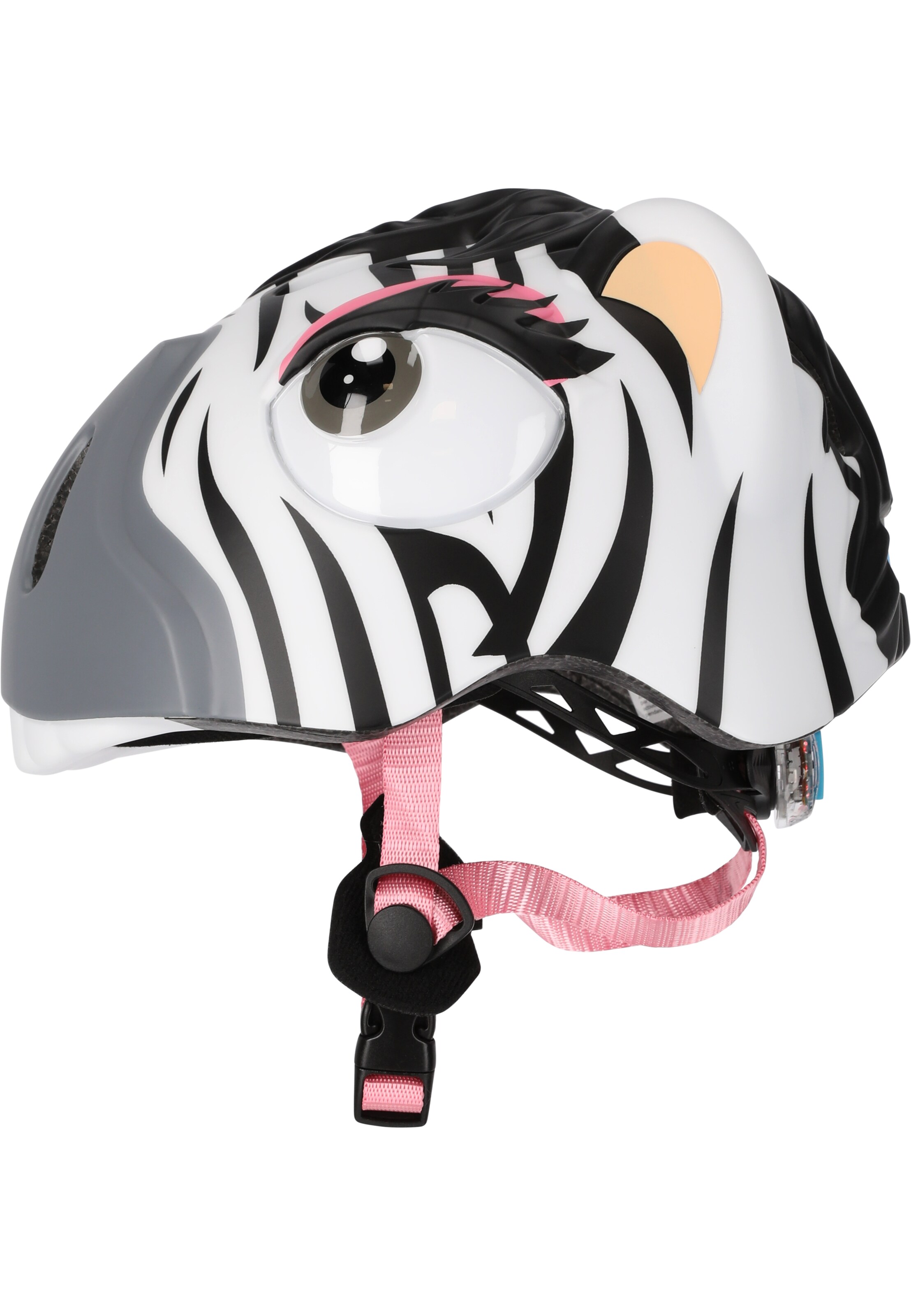 Crazy Safety Helmet 'Zebra' in White