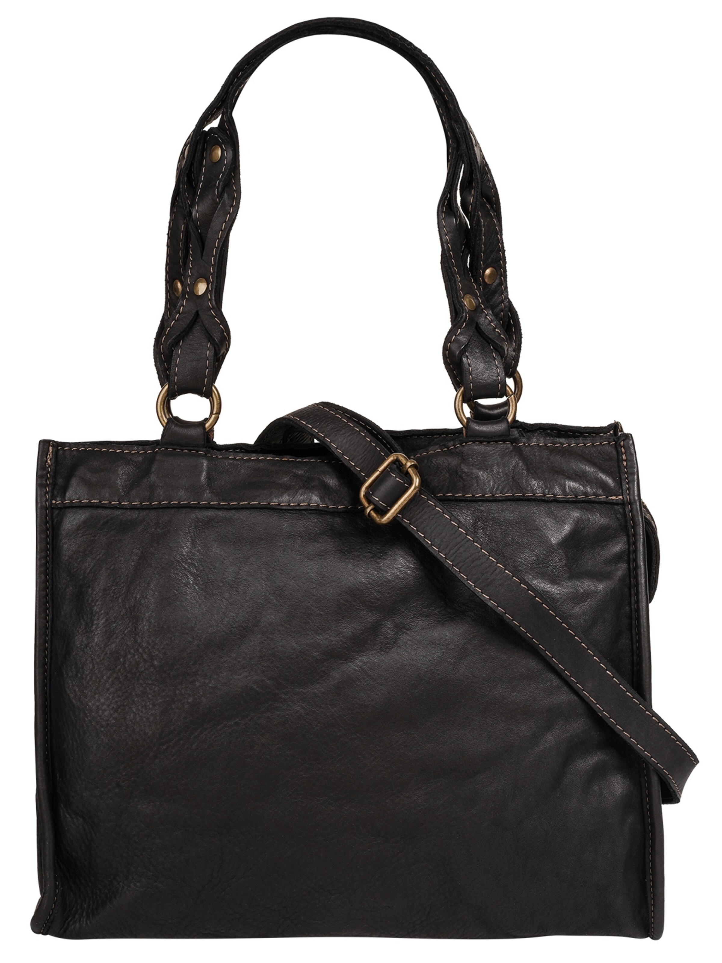 Cabas Samantha Look en noir : devant
