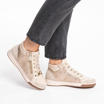 ARA High-Top Sneakers in Beige