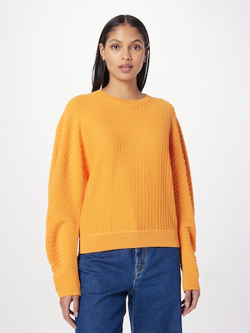 Pull-over 'Alia' Gestuz en orange : devant