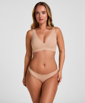 bēšs Hunkemöller Stringu biksītes 'Super Comfort'