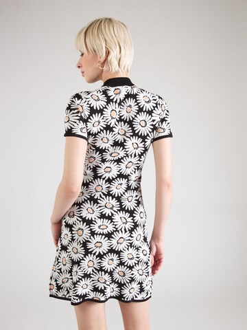 HUGO - Vestido de punto 'Slipiny' en negro