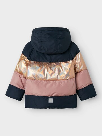 NAME IT Winter Jacket 'NMFMILLE' in Blue