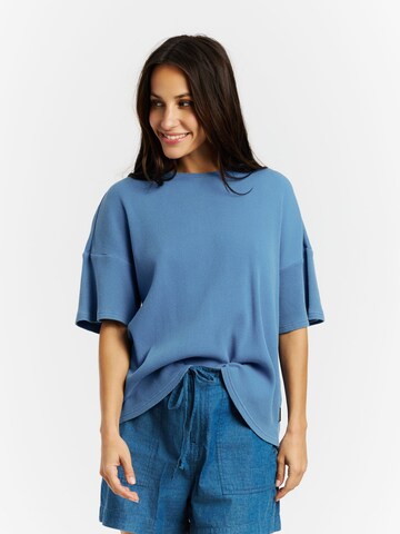 PROTEST Shirt 'PRTAlston' in Blauw: voorkant