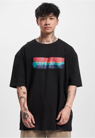Maglietta di Dangerous DNGRS in nero: frontale