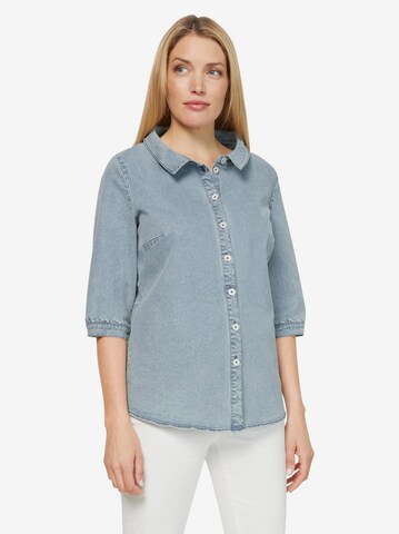 Linea Tesini by heine Blouse in Blauw