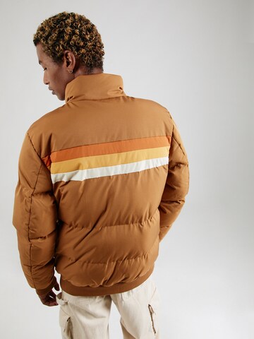 INDICODE JEANS Winter Jacket 'Pardon' in Brown