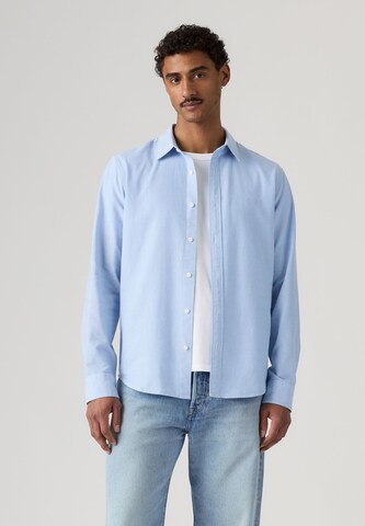 LEVI'S ® Button Up Shirt 'Battery Housemark' in Blue: front