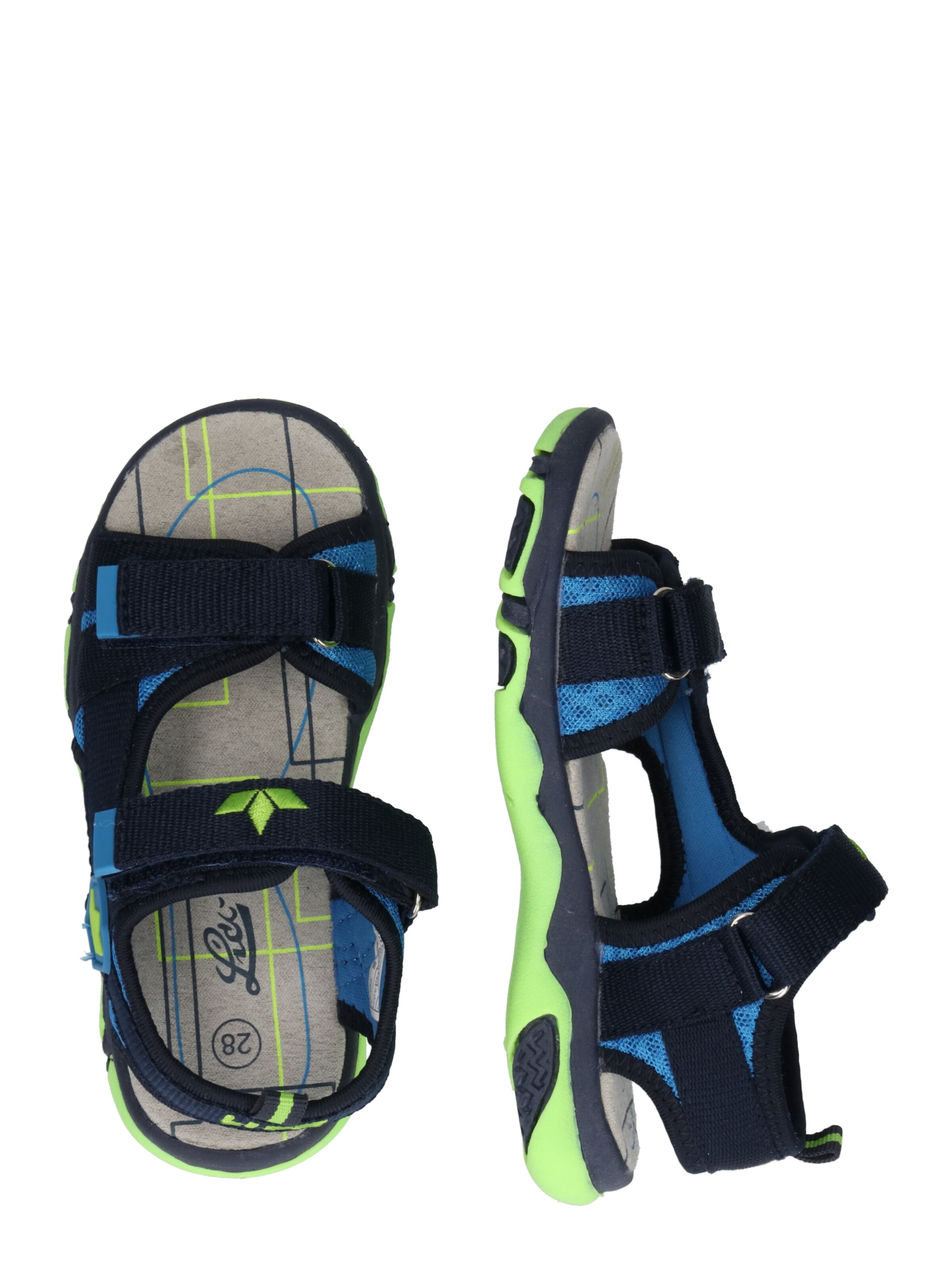 LICO Open shoes 'Palau' in Blue