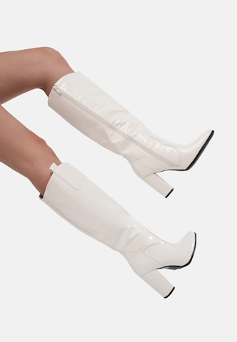 Salinyang Laarzen in Wit