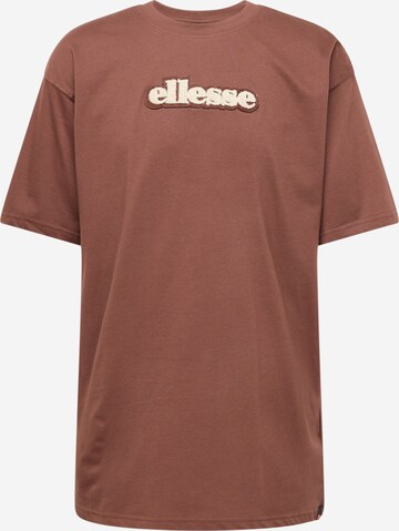 T-Shirt 'Kem' ELLESSE en marron : devant