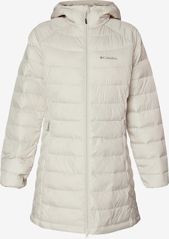 COLUMBIA Παλτό πεζοπορίας 'Powder Lite II' σε γκρι: μπροστά