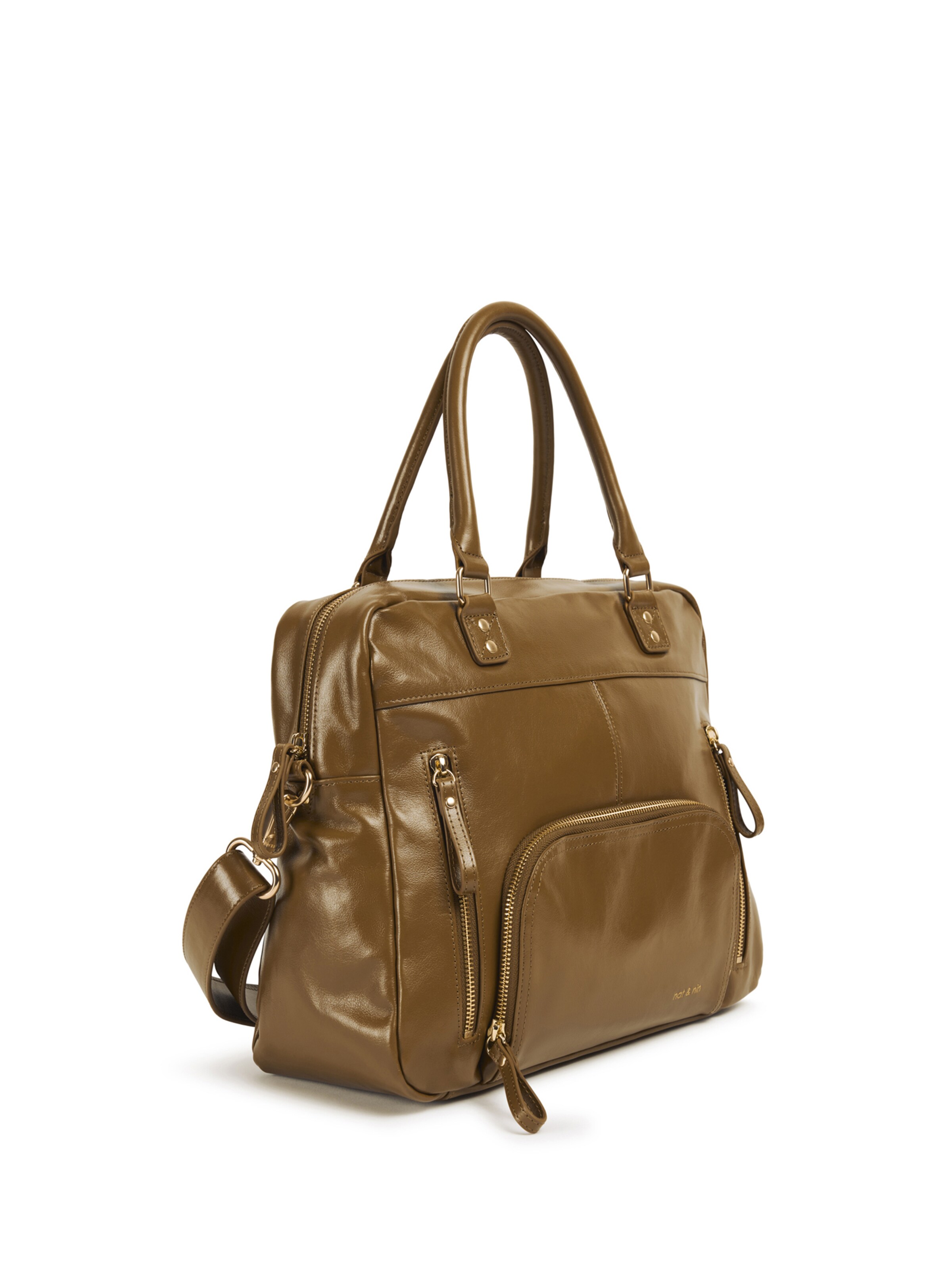 Nat&Nin Käekott 'MACY', värv pruun