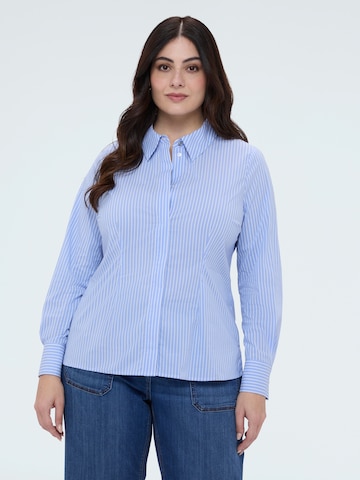 Chemisier Fiorella Rubino en bleu