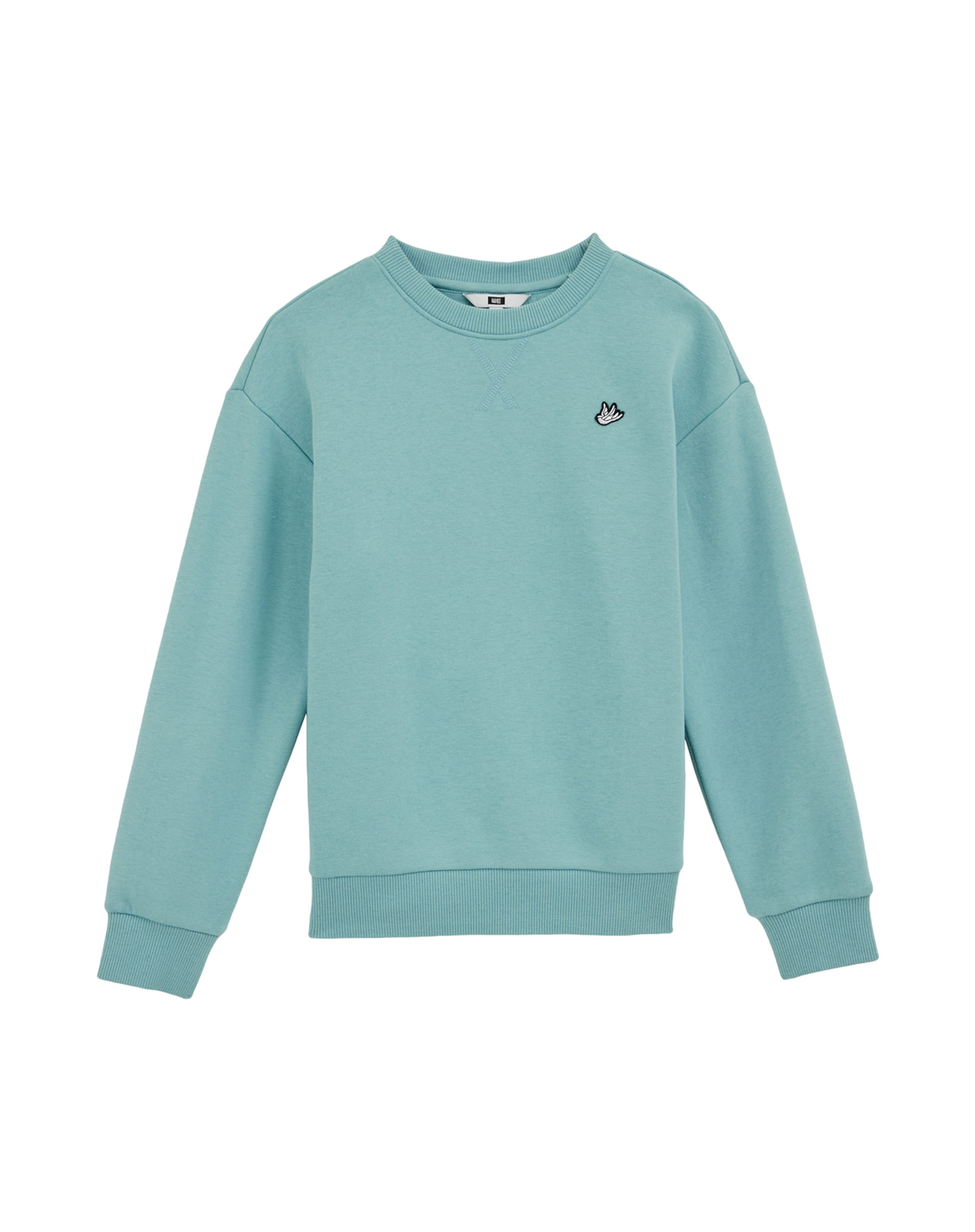 WE Fashion Sweatshirt i blå: framsida