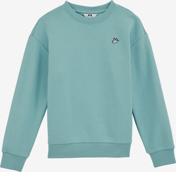 mėlyna WE Fashion Megztinis be užsegimo: priekis