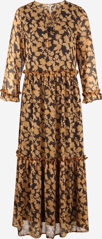 OBJECT Tall Dress 'Silje' in Brown: front