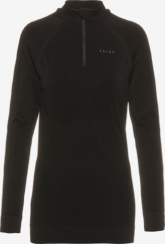 FALKE Base Layer in Black: front