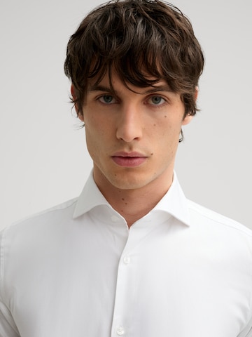 Coupe slim Chemise 'Pares' JOOP! en blanc