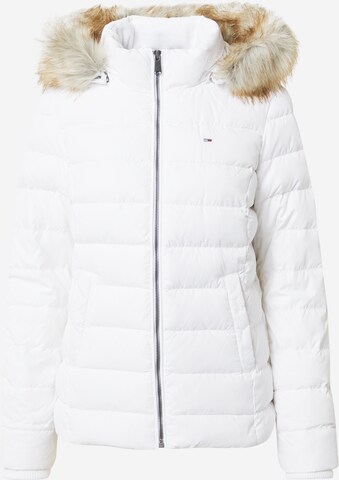 Tommy Jeans - Chaqueta de invierno 'Essential' en blanco: frente