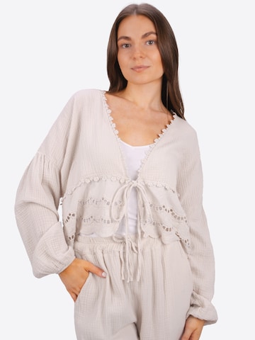 Seasons of April Blouse 'Laura' in Beige: voorkant