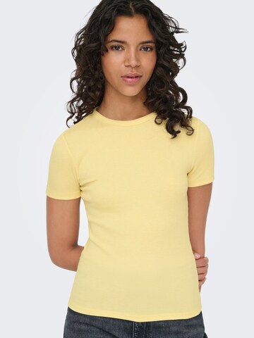 ONLY Тениска 'ONLJUNE' в жълто