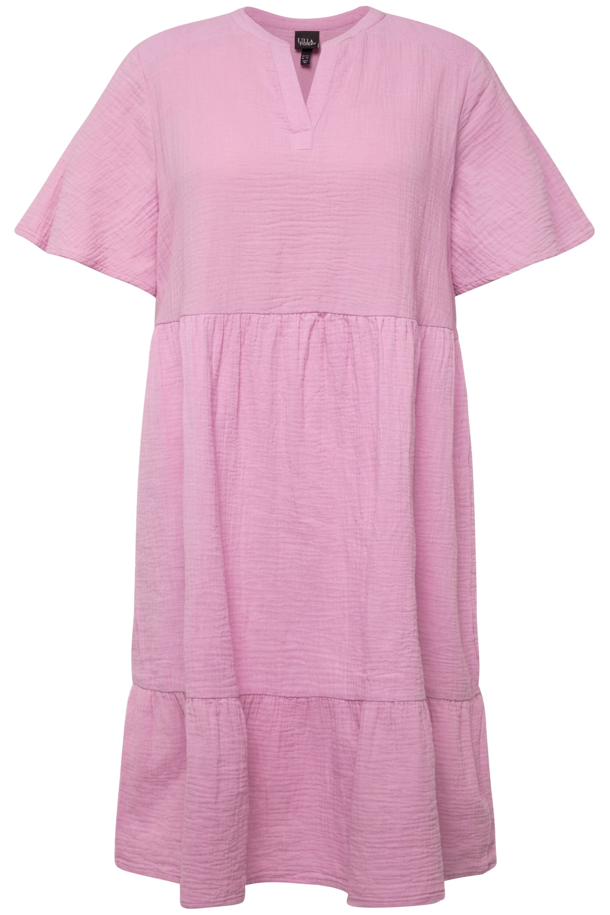 Ulla Popken Jurk in Roze: voorkant