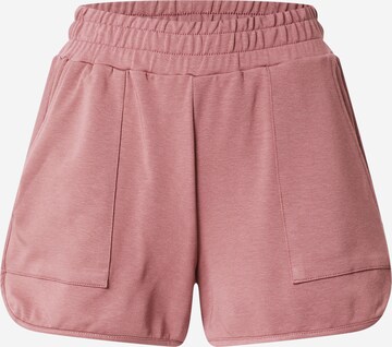 ABOUT YOU Regular Trousers 'Candy' in Pink: front