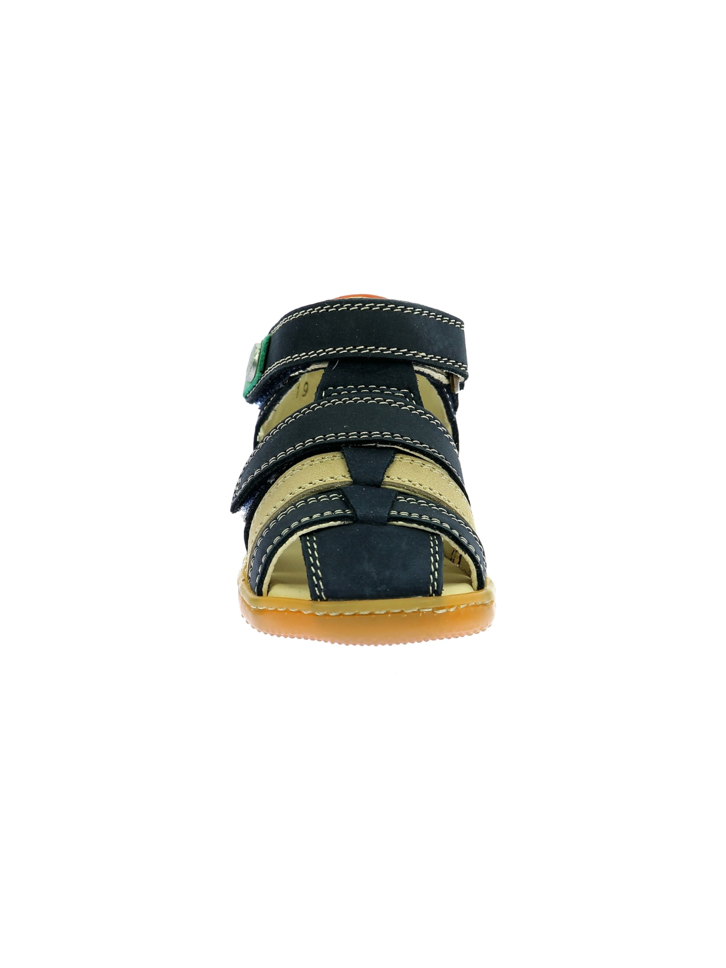 Kickers Open schoenen 'Kick Pod Ledersandalen für Kinder' in Blauw