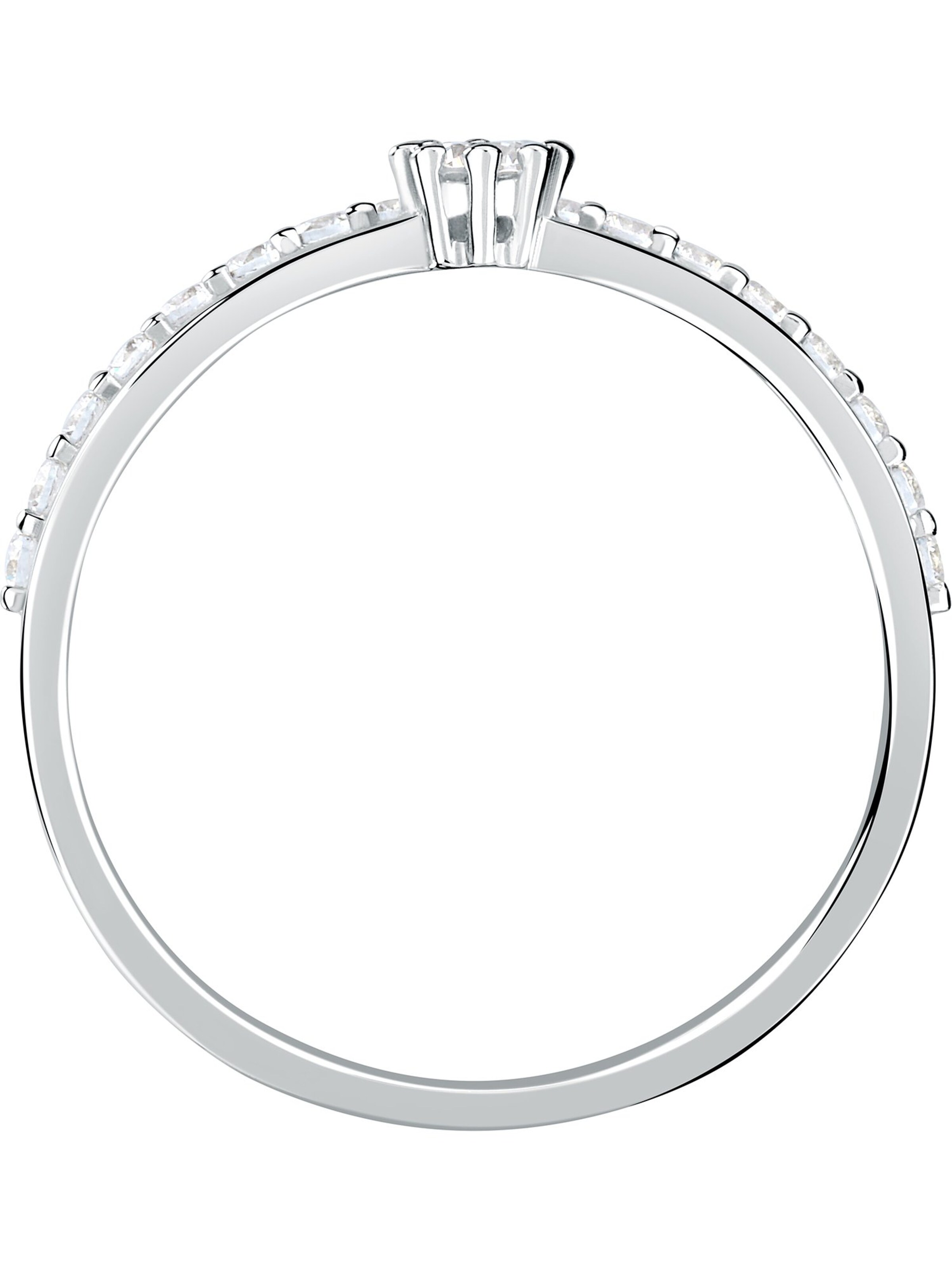 Live Diamond Ring in Silver