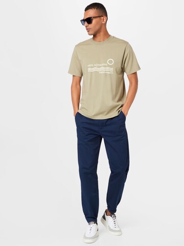 MADS NORGAARD COPENHAGEN Shirt in Beige