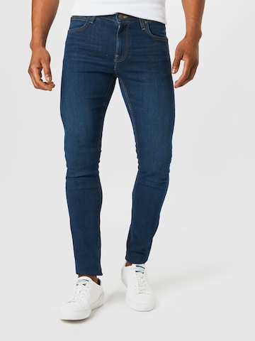 Lee Skinny Jeans 'Malone' in Blauw: voorkant