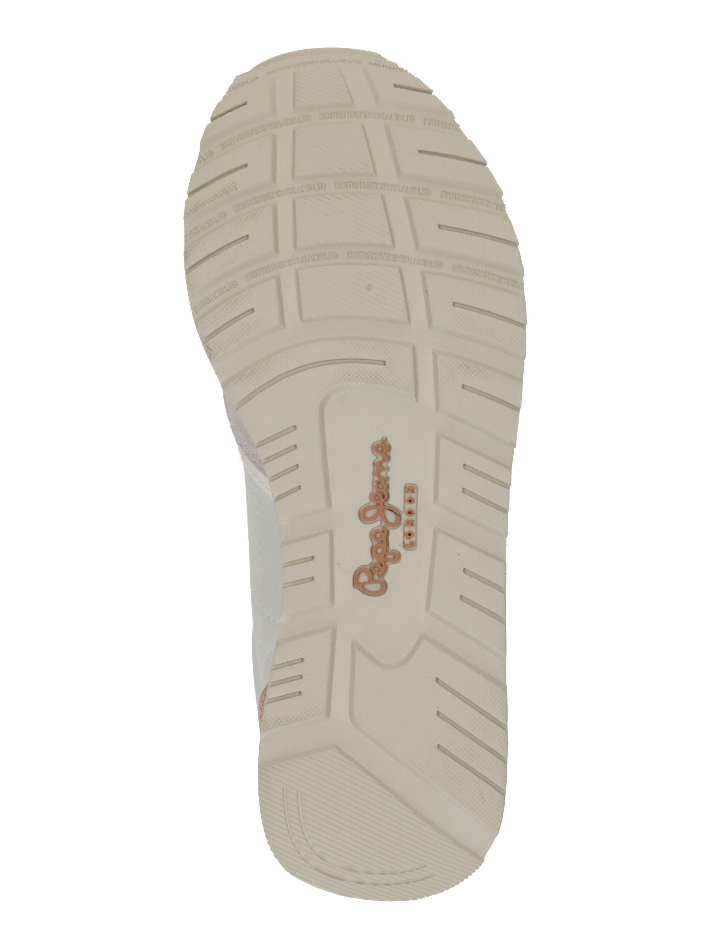 Baskets basses 'Brit Sun' Pepe Jeans en blanc