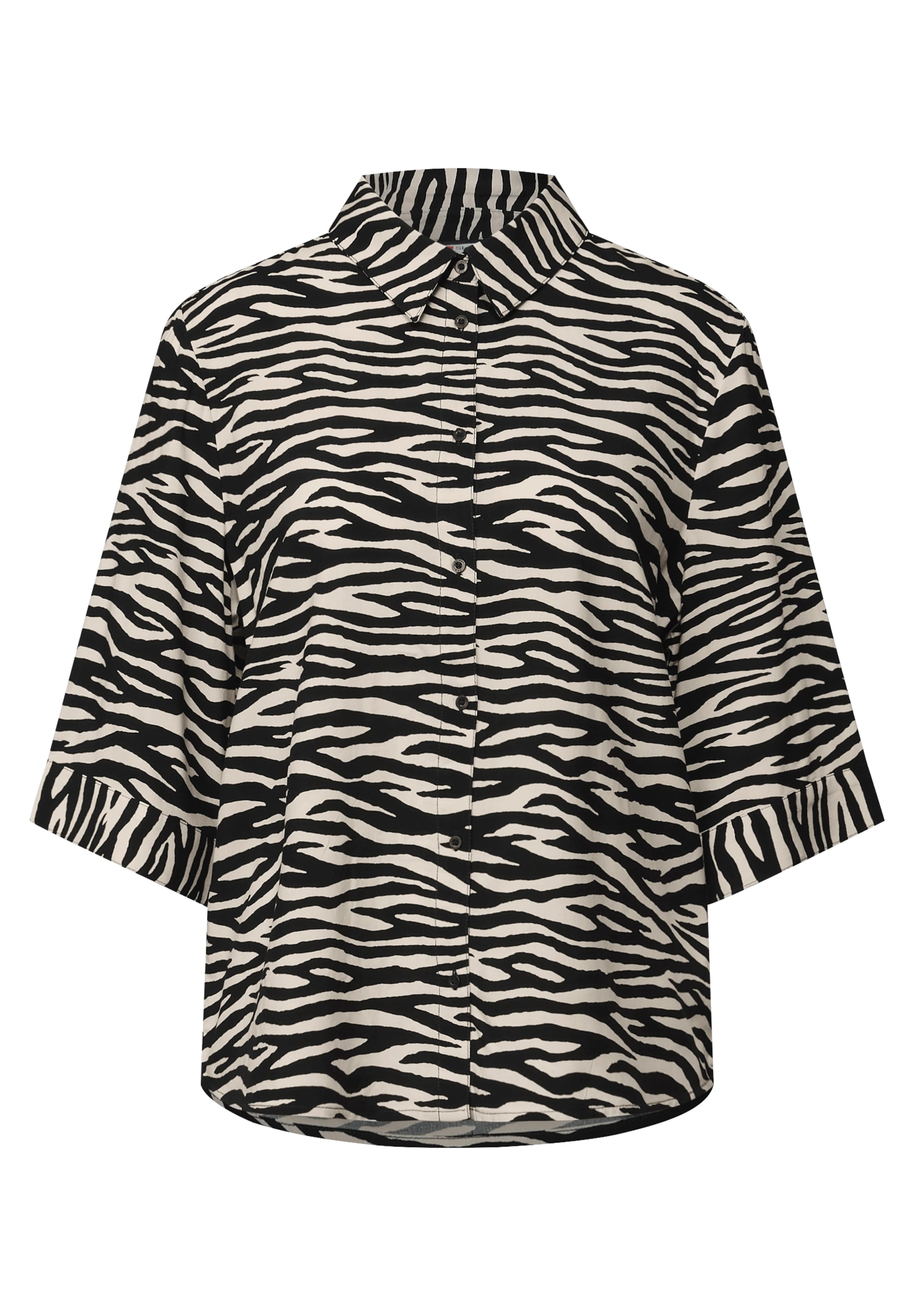 STREET ONE Blouse in Black: front