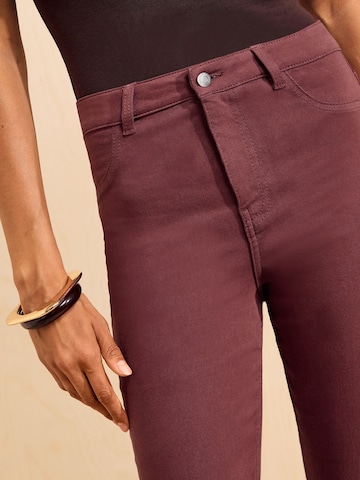 Friends Like These - Skinny Jeggings em vermelho