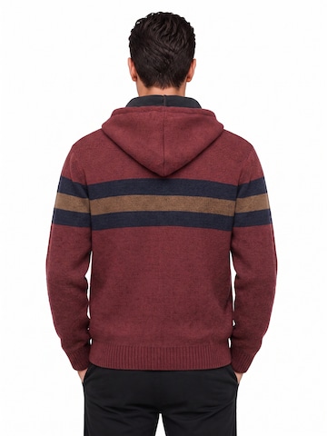 ALLTHEMEN Knit Cardigan 'Flausch' in Red