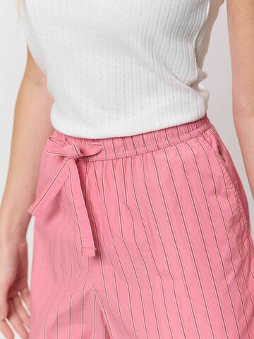 U.S. POLO ASSN. Regular Shorts ' Margo striped ' in Pink