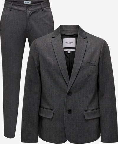 Only & Sons Suit in mottled black, Item view