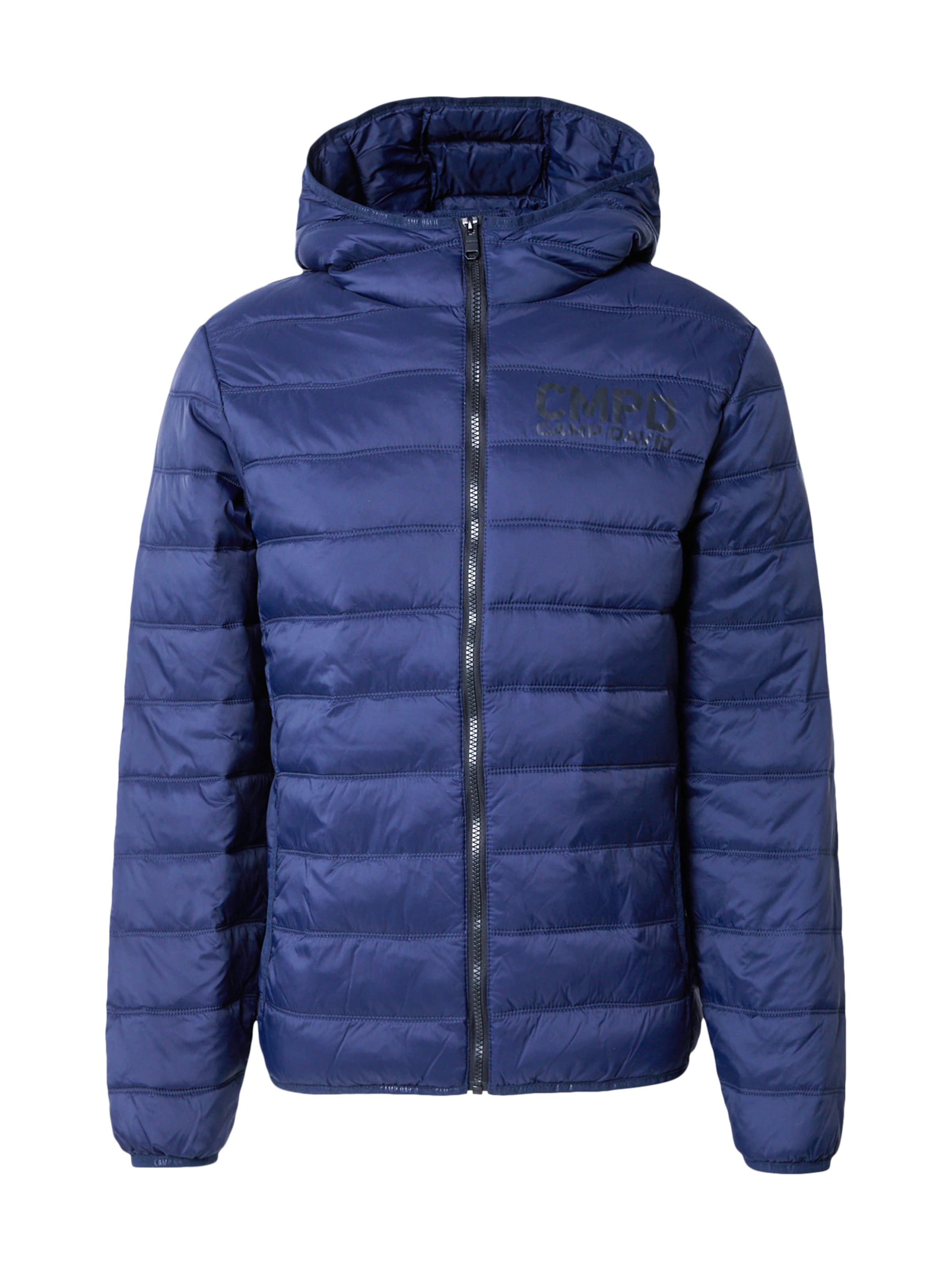 CAMP DAVID Prehodna jakna | modra barva: sprednja stran