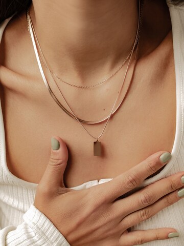 Hey Happiness - Cadena 'Urban Duo' en oro