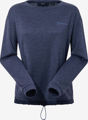 Sweat-shirt Berghaus en bleu : devant