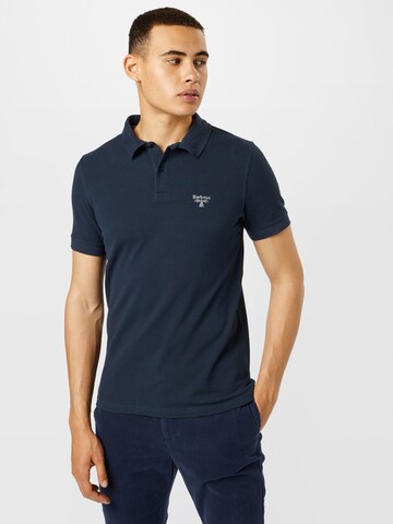 Barbour Beacon - Camiseta en azul: frente