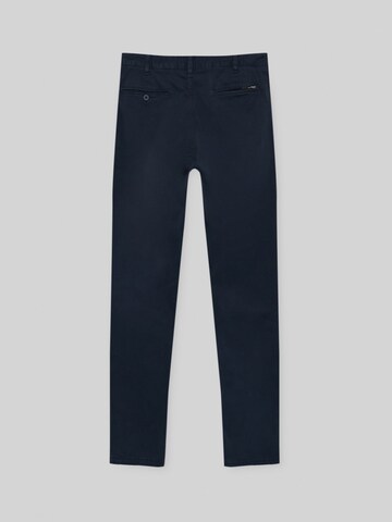 Pull&Bear Normální Kalhoty – modrá: přední strana