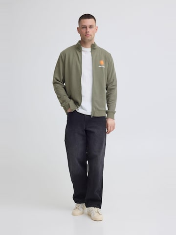 BLEND - Sudadera con cremallera ' BHKonsta ' en verde: frente