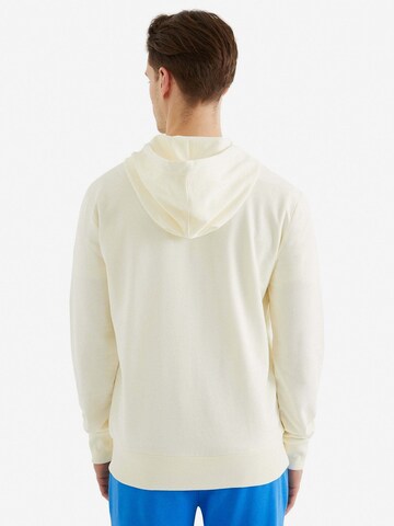 WESTMARK LONDON Zip-Up Hoodie in Beige