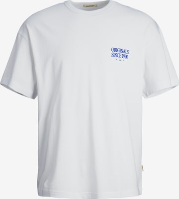 JACK & JONES Shirt 'Mykonos' in Wit: voorkant