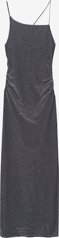 Pull&Bear Evening Dress in Grey: front