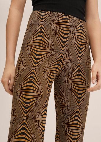 Loosefit Pantaloni 'Leona' de la MANGO pe maro